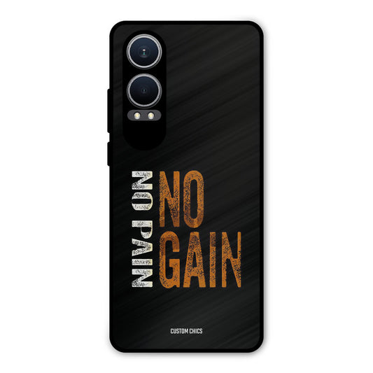 No Pain Oneplus Nord CE4 Lite Mobile Back Cover - Typography PrintShield Case