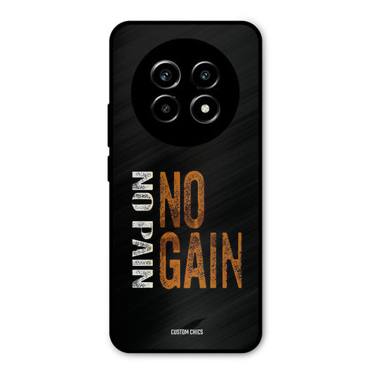 No Pain Realme 14 Pro lite Mobile Back Cover - Typography PrintShield Case