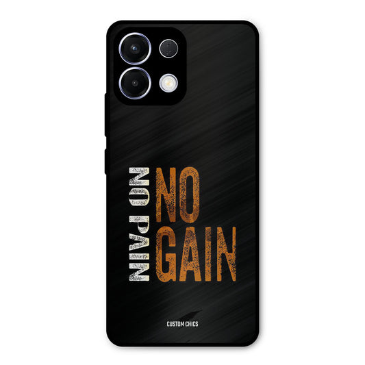 No Pain Oppo K13 5G Mobile Back Cover - Typography PrintShield Case