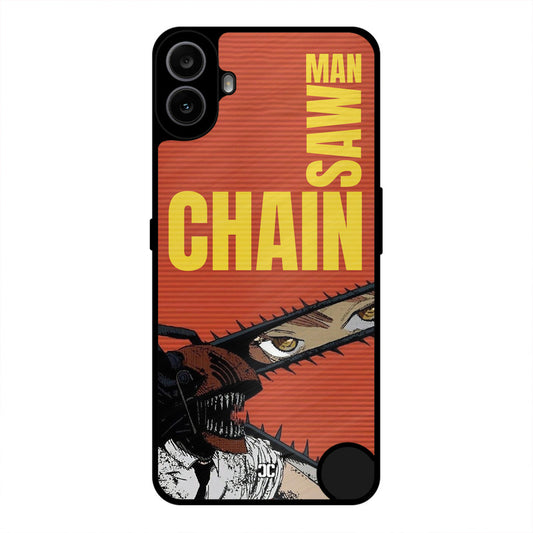 Raging Chainsaw Nothing CMF Phone 1 Mobile Back Cover - Anime PrintShield Case