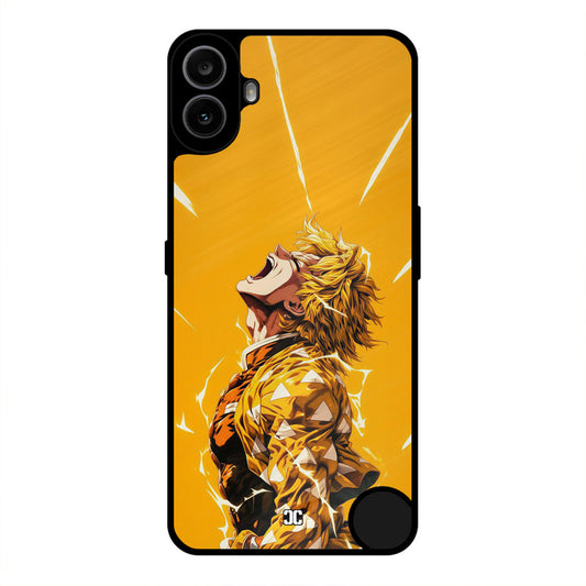 Shouting Zenitsu Nothing CMF Phone 1 Mobile Back Cover - Anime PrintShield Case