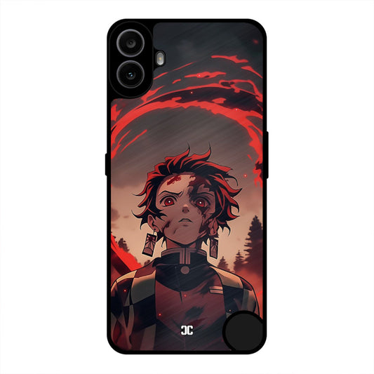 Raging Tanjiro Nothing CMF Phone 1 Mobile Back Cover - Anime PrintShield Case