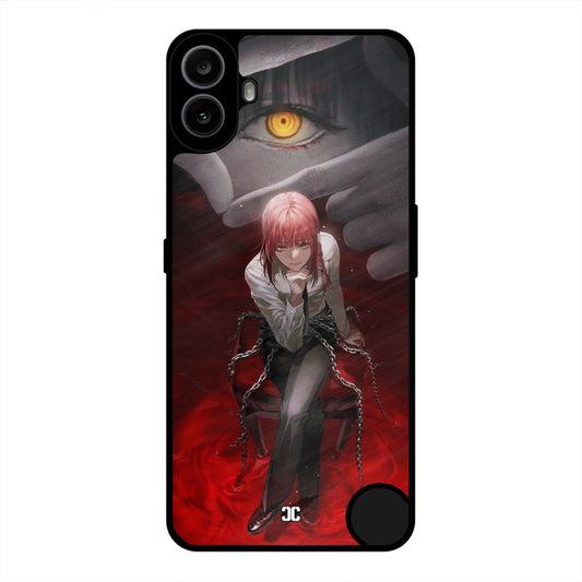 Makima Chains Nothing CMF Phone 1 Mobile Back Cover - Anime PrintShield Case