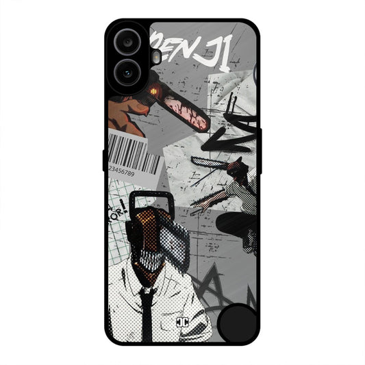 Denji Rage Nothing CMF Phone 1 Mobile Back Cover - Anime PrintShield Case