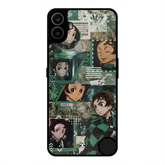 Tanjiro Thoughts Nothing CMF Phone 1 Mobile Back Cover - Anime PrintShield Case
