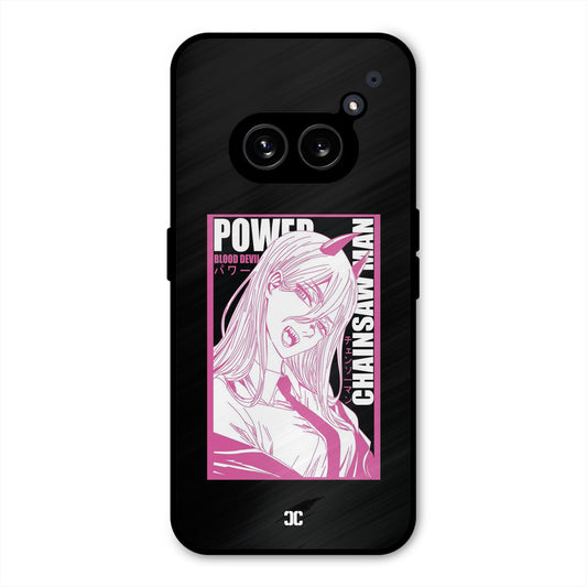 Blood Devil Power Nothing Phone 2a Plus Mobile Back Cover - Anime PrintShield Case