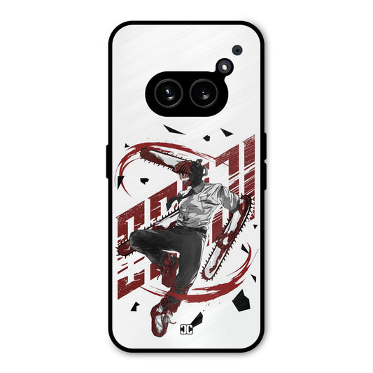 Chainsawman Typo Nothing Phone 2a Mobile Back Cover - Anime PrintShield Case