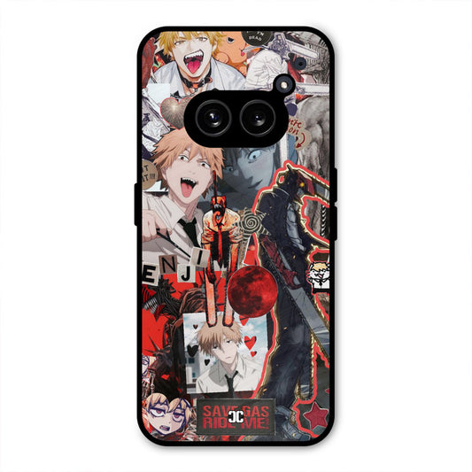 Denji Thoughts Nothing Phone 2a Mobile Back Cover - Anime PrintShield Case