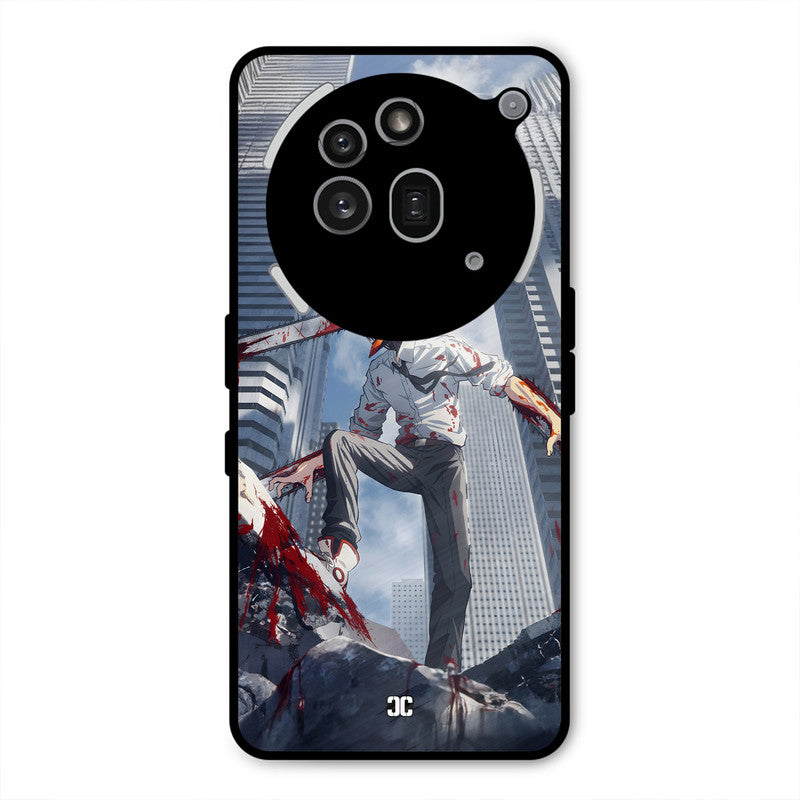 Denji Fighting Nothing Phone 3A Pro Mobile Back Cover - Anime PrintShield Case