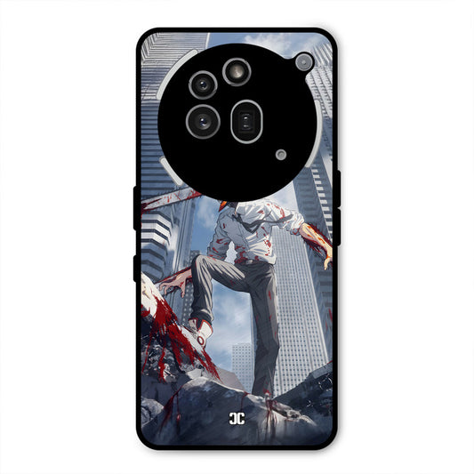 Denji Fighting Nothing Phone 3A Pro Mobile Back Cover - Anime PrintShield Case