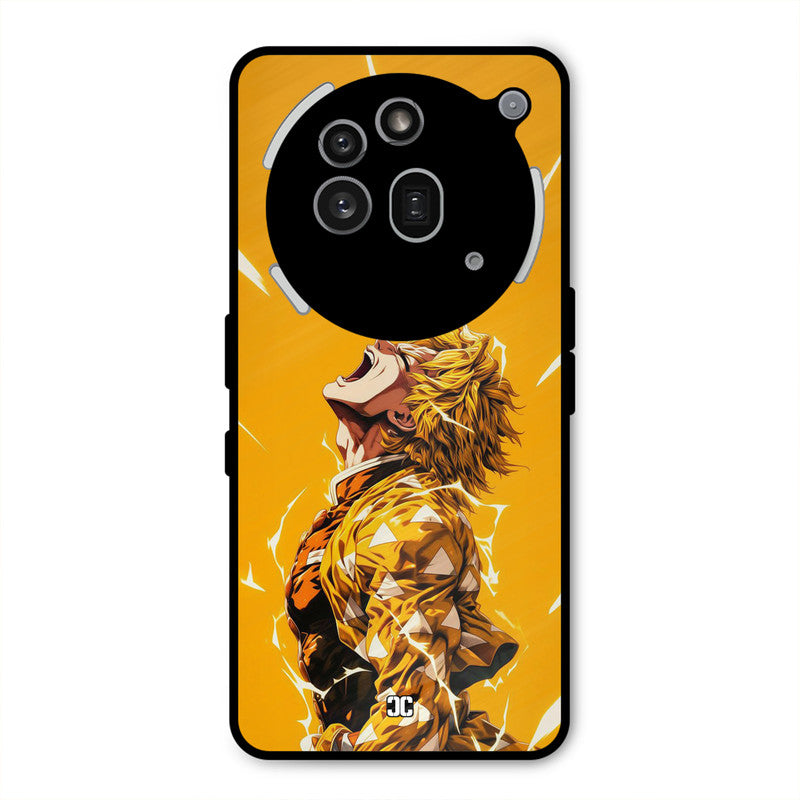 Shouting Zenitsu Nothing Phone 3A Pro Mobile Back Cover - Anime PrintShield Case