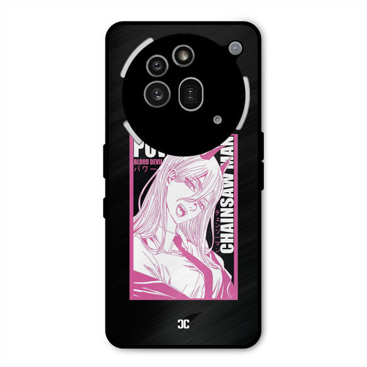 Blood Devil Power Nothing Phone 3A Pro Mobile Back Cover - Anime PrintShield Case