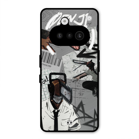 Denji Rage Nothing Phone 3A Mobile Back Cover - Anime PrintShield Case