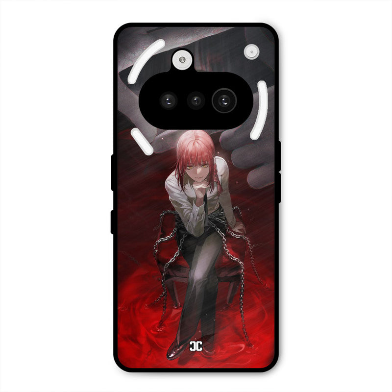 Makima Chains Nothing Phone 3A Mobile Back Cover - Anime PrintShield Case
