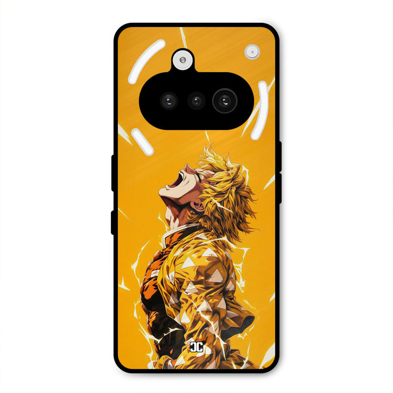 Shouting Zenitsu Nothing Phone 3A Mobile Back Cover - Anime PrintShield Case