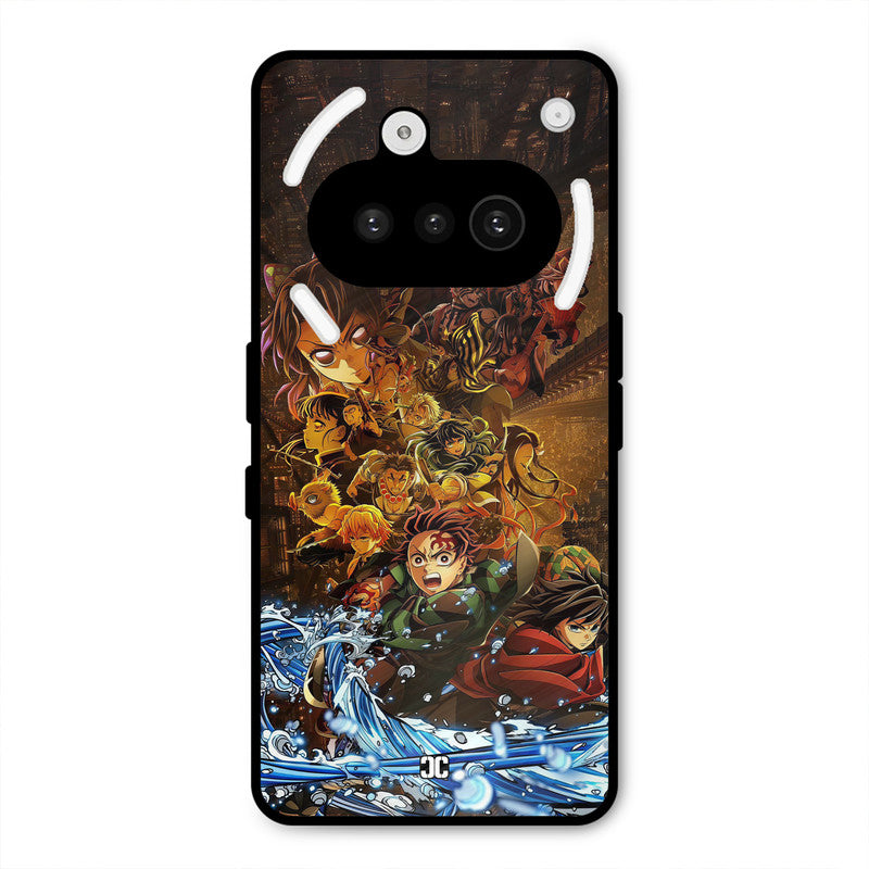 Demon Slayers Nothing Phone 3A Mobile Back Cover - Anime PrintShield Case