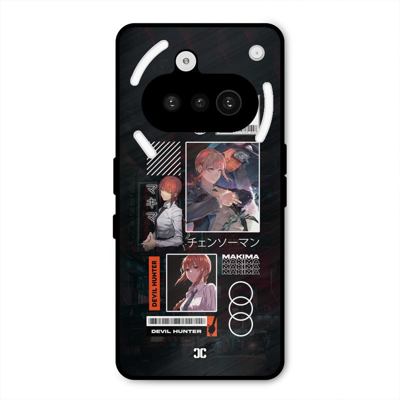 Devil Hunter Makima Nothing Phone 3A Mobile Back Cover - Anime PrintShield Case