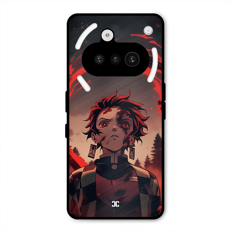 Raging Tanjiro Nothing Phone 3A Mobile Back Cover - Anime PrintShield Case