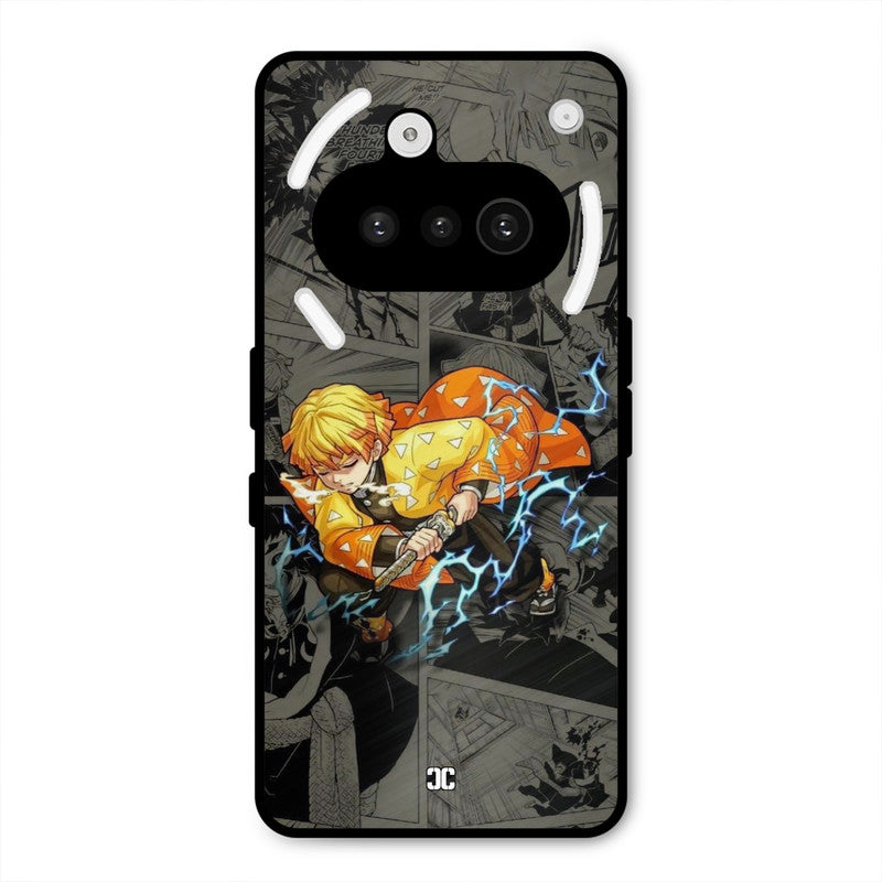 Zenitsu Manga Nothing Phone 3A Mobile Back Cover - Anime PrintShield Case