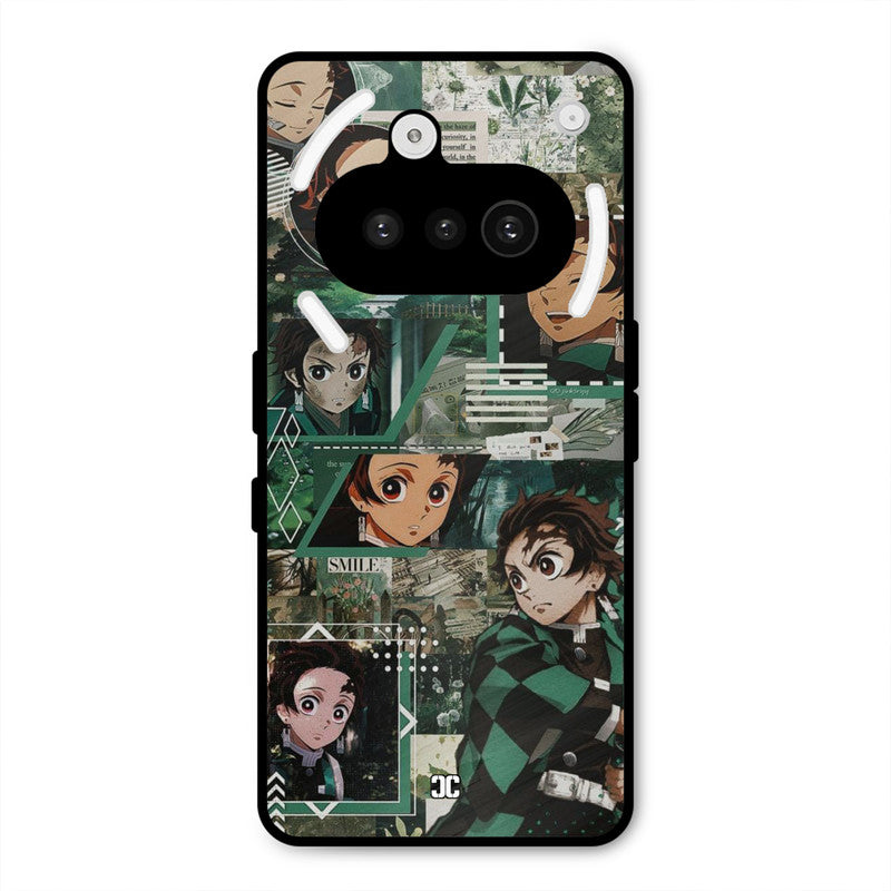 Tanjiro Thoughts Nothing Phone 3A Mobile Back Cover - Anime PrintShield Case