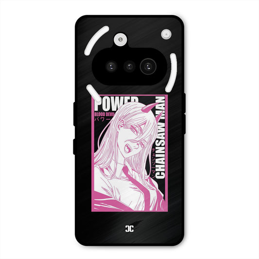 Blood Devil Power Nothing Phone 3A Mobile Back Cover - Anime PrintShield Case