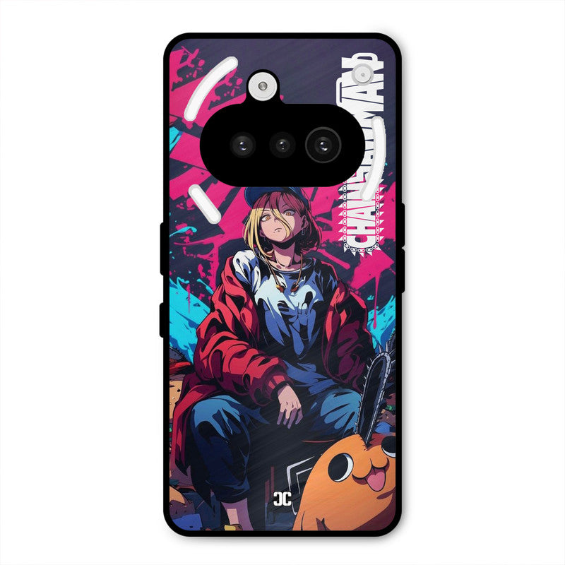 Puchita with Power Nothing Phone 3A Mobile Back Cover - Anime PrintShield Case