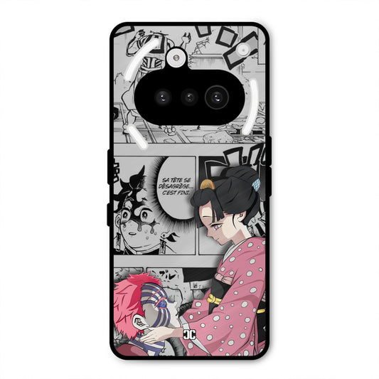 Akaza Love Nothing Phone 3A Mobile Back Cover - Anime PrintShield Case