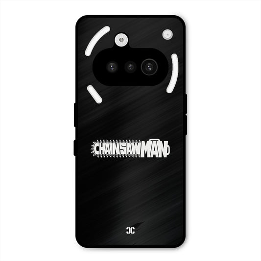 Chainsaw Logo Nothing Phone 3A Mobile Back Cover - Anime PrintShield Case