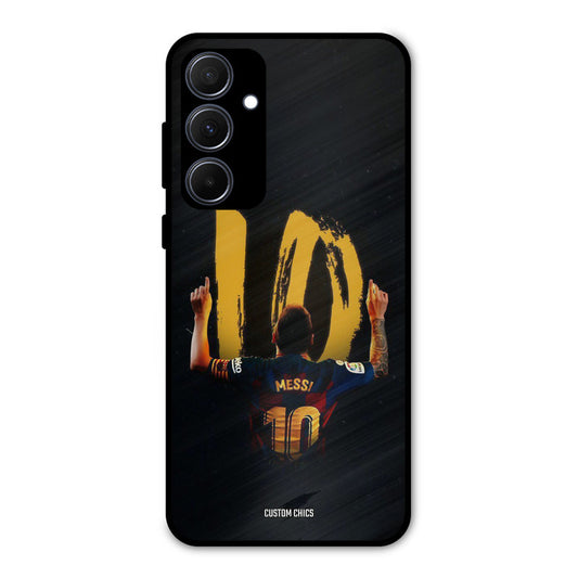 Number Ten Messi Samsung Galaxy A35 5G Mobile Back Cover - Sports PrintShield Case