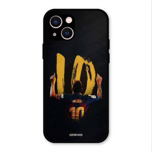 Number Ten Messi  iPhone 13 Mobile Back Cover - Sports PrintShield Case