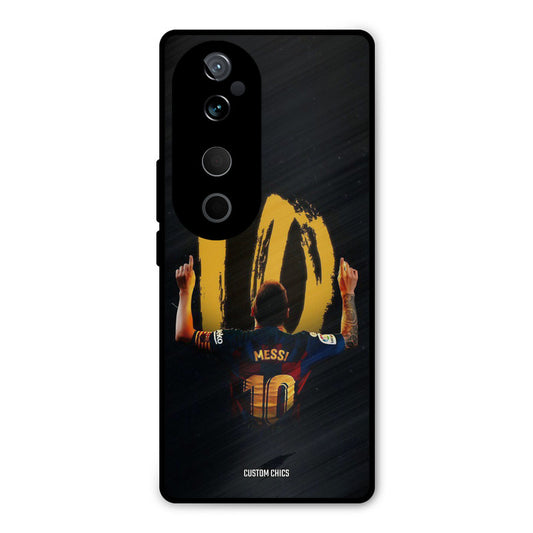 Number Ten Messi Vivo V40 Mobile Back Cover - Sports PrintShield Case