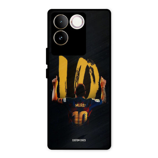 Number Ten Messi iQOO Z7 Pro Mobile Back Cover - Sports PrintShield Case