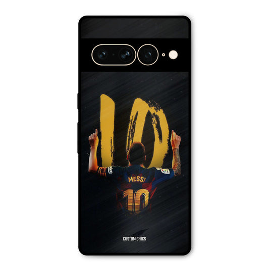Number Ten Messi Google Pixel 7 Pro Mobile Back Cover - Sports PrintShield Case