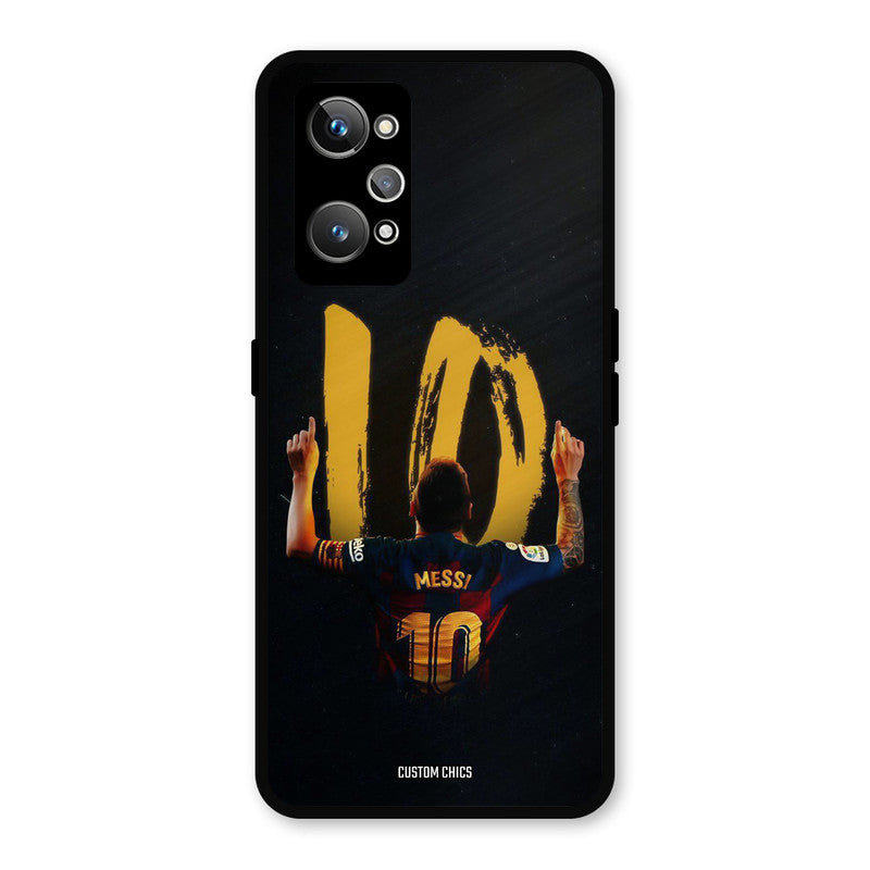 Number Ten Messi Realme GT Neo 2 Mobile Back Cover - Sports PrintShield Case