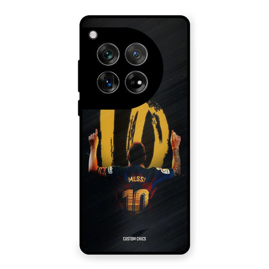 Number Ten Messi OnePlus 12 Mobile Back Cover - Sports PrintShield Case