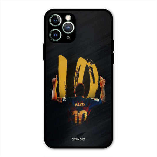 Number Ten Messi  iPhone 11 Pro Max Mobile Back Cover - Sports PrintShield Case