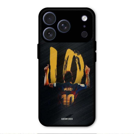 Number Ten Messi iPhone 17 Pro Max Mobile Back Cover - Sports PrintShield Case