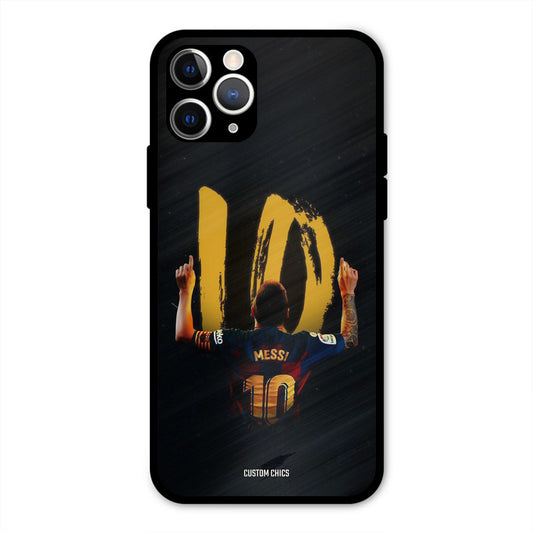 Number Ten Messi  iPhone 11 Pro Mobile Back Cover - Sports PrintShield Case