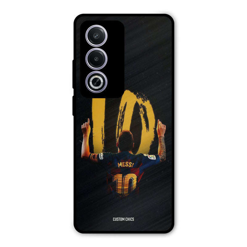 Number Ten Messi Oppo K12x Mobile Back Cover - Sports PrintShield Case