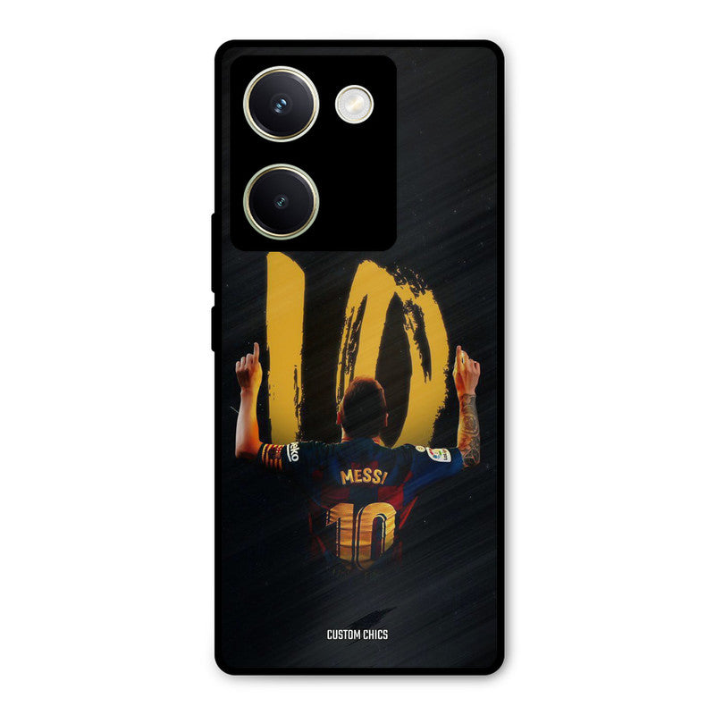Number Ten Messi Vivo Y200 Pro Mobile Back Cover - Sports PrintShield Case