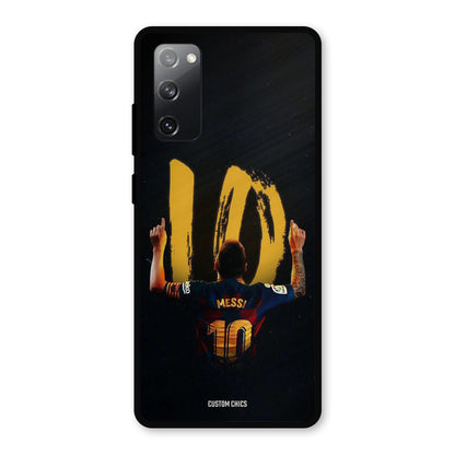 Number Ten Messi Samsung Galaxy S20 FE 5G Mobile Back Cover - Sports PrintShield Case