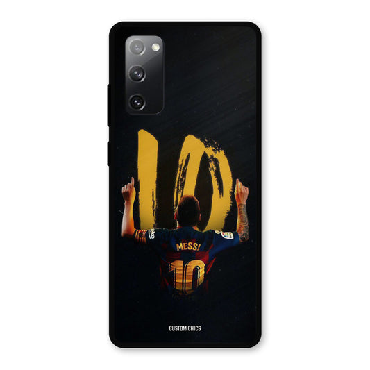 Number Ten Messi Samsung Galaxy S20 FE 5G Mobile Back Cover - Sports PrintShield Case