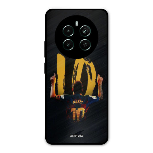 Number Ten Messi Realme 12 Plus Mobile Back Cover - Sports PrintShield Case