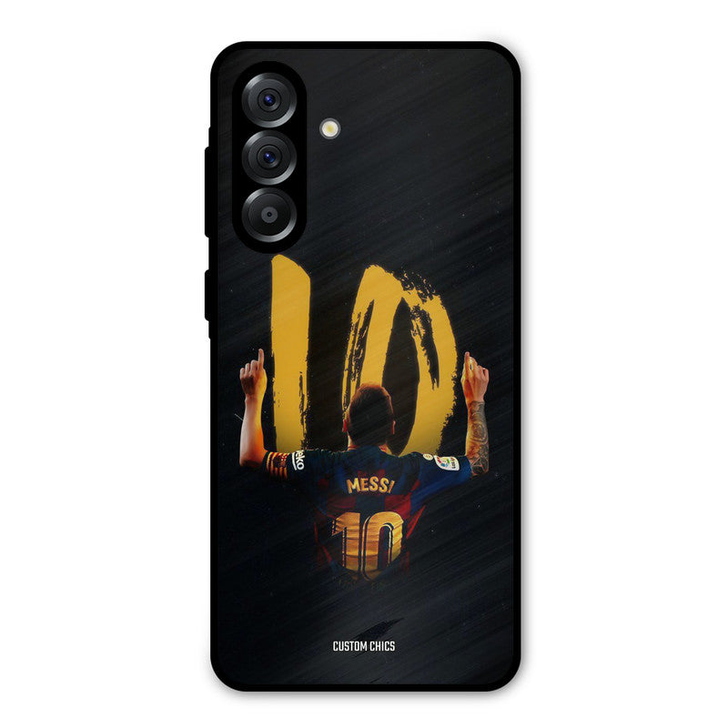 Number Ten Messi Samsung Galaxy A36 Mobile Back Cover - Sports PrintShield Case