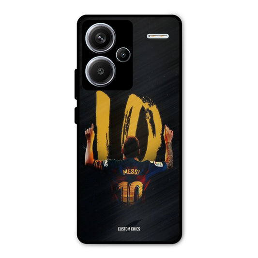 Number Ten Messi Redmi Note 13 Pro Plus Mobile Back Cover - Sports PrintShield Case