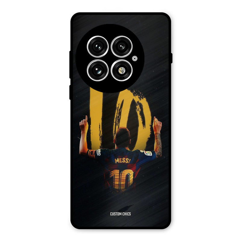 Number Ten Messi Oneplus 13 Mobile Back Cover - Sports PrintShield Case