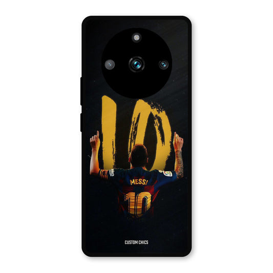 Number Ten Messi Realme 11 Pro Plus Mobile Back Cover - Sports PrintShield Case