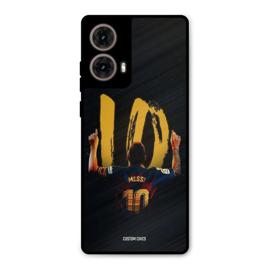 Number Ten Messi Moto G85 Mobile Back Cover - Sports PrintShield Case