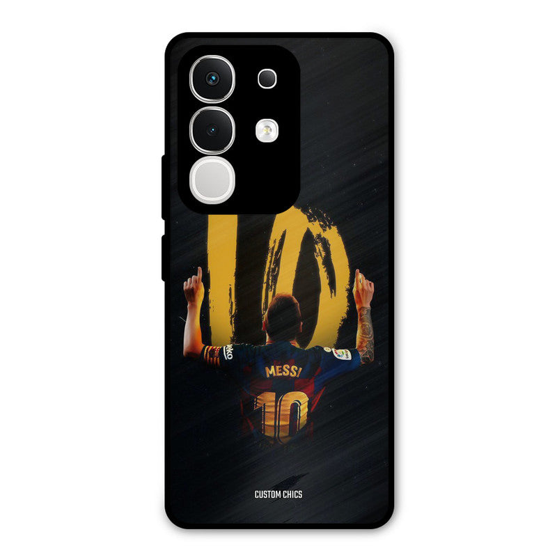 Number Ten Messi Vivo T4x Mobile Back Cover - Sports PrintShield Case