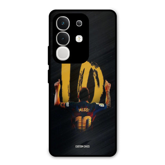 Number Ten Messi Vivo T4x Mobile Back Cover - Sports PrintShield Case